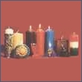 Decorative candles silicone rubbers