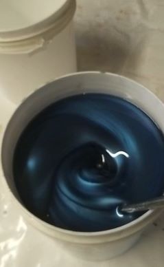 resina epossidica per legno KEMIEPOX 148 RIVER TABLE colore blu